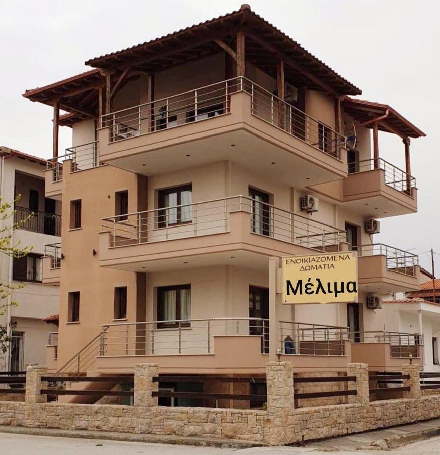 Melima 4 Apartment Ierissos Bagian luar foto